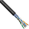Кабель EXEGATE SPECIAL FUTP4-C5e-CCA-S24-SW-OUT-PE-BK-305 FTP EX300621RUS